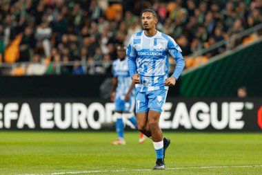 Sebastine Haller, Real Betis Balompie ve FC Utrecht (Maciej Rogowski / Ball Raw Images) takımları arasında oynanan UEFA Avrupa Ligi maçında görüldü.)