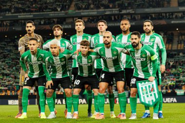 Real Betis Balompie ve FC Utrecht (Maciej Rogowski / Ball Raw Images) takımları arasında oynanan UEFA Avrupa Ligi maçında Betis takımı görülüyor.)