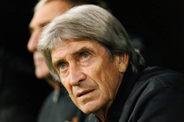 Manuel Pellegrini, Real Betis Balompie ve FC Utrecht (Maciej Rogowski / Ball Raw Images) takımları arasında oynanan UEFA Avrupa Ligi maçında görüldü)