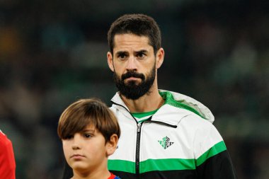 UEFA Avrupa Ligi maçında Real Betis Balompie ve FC Utrecht takımları arasında görülen Isco Alarcon (Maciej Rogowski / Ball Raw Images)