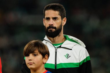 UEFA Avrupa Ligi maçında Real Betis Balompie ve FC Utrecht takımları arasında görülen Isco Alarcon (Maciej Rogowski / Ball Raw Images)