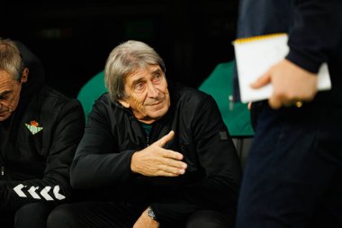 Manuel Pellegrini, Real Betis Balompie ve FC Utrecht (Maciej Rogowski / Ball Raw Images) takımları arasında oynanan UEFA Avrupa Ligi maçında görüldü)