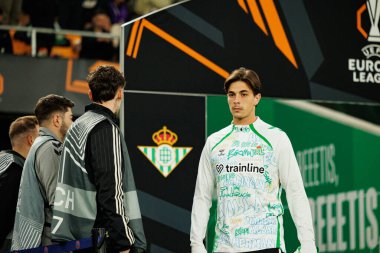 Valentin Gomez, Real Betis Balompie ve FC Utrecht (Maciej Rogowski / Ball Raw Images) takımları arasında oynanan UEFA Avrupa Ligi maçında görüldü.)