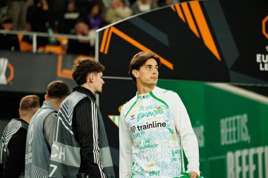 Valentin Gomez, Real Betis Balompie ve FC Utrecht (Maciej Rogowski / Ball Raw Images) takımları arasında oynanan UEFA Avrupa Ligi maçında görüldü.)