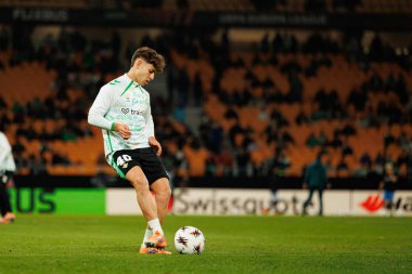 UEFA Avrupa Ligi maçında Real Betis Balompie ve FC Utrecht (Maciej Rogowski / Ball Raw Images) takımları arasında görülen Angel Ortiz)