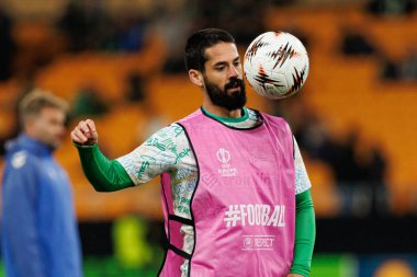 UEFA Avrupa Ligi maçında Real Betis Balompie ve FC Utrecht takımları arasında görülen Isco Alarcon (Maciej Rogowski / Ball Raw Images)