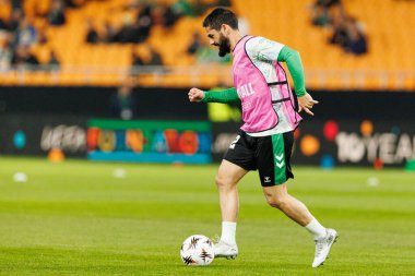 UEFA Avrupa Ligi maçında Real Betis Balompie ve FC Utrecht takımları arasında görülen Isco Alarcon (Maciej Rogowski / Ball Raw Images)