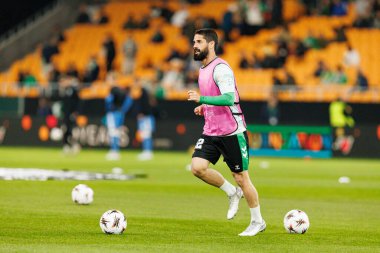 UEFA Avrupa Ligi maçında Real Betis Balompie ve FC Utrecht takımları arasında görülen Isco Alarcon (Maciej Rogowski / Ball Raw Images)