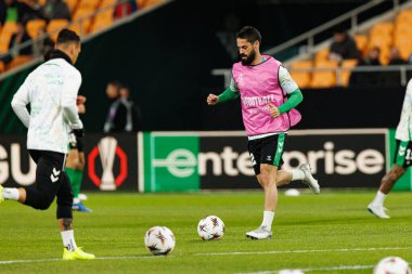 UEFA Avrupa Ligi maçında Real Betis Balompie ve FC Utrecht takımları arasında görülen Isco Alarcon (Maciej Rogowski / Ball Raw Images)