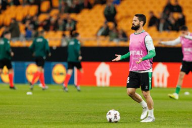 UEFA Avrupa Ligi maçında Real Betis Balompie ve FC Utrecht takımları arasında görülen Isco Alarcon (Maciej Rogowski / Ball Raw Images)