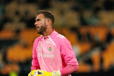 Adrian UEFA Avrupa Ligi maçında Real Betis Balompie ve FC Utrecht (Maciej Rogowski / Ball Raw Images) takımları arasında görüldü)