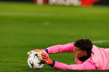 UEFA Avrupa Ligi maçında Real Betis Balompie ve FC Utrecht (Maciej Rogowski / Ball Raw Images) takımları arasında Manu Gonzalez Pallares görüldü.)