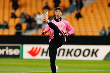 Manu Gonzalez Pallares seen during UEFA Europa League game between teams of Real Betis Balompie and FC Utrecht (Maciej Rogowski/Ball Raw Images)