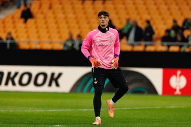 UEFA Avrupa Ligi maçında Real Betis Balompie ve FC Utrecht (Maciej Rogowski / Ball Raw Images) takımları arasında Manu Gonzalez Pallares görüldü.)