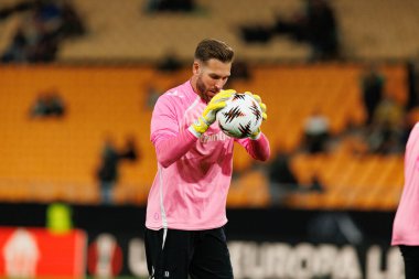 Adrian UEFA Avrupa Ligi maçında Real Betis Balompie ve FC Utrecht (Maciej Rogowski / Ball Raw Images) takımları arasında görüldü)