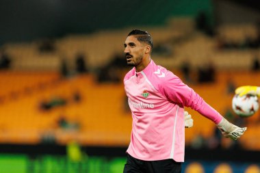 Alvaro Valles, Real Betis Balompie ve FC Utrecht (Maciej Rogowski / Ball Raw Images) takımları arasında oynanan UEFA Avrupa Ligi maçında görüldü.)