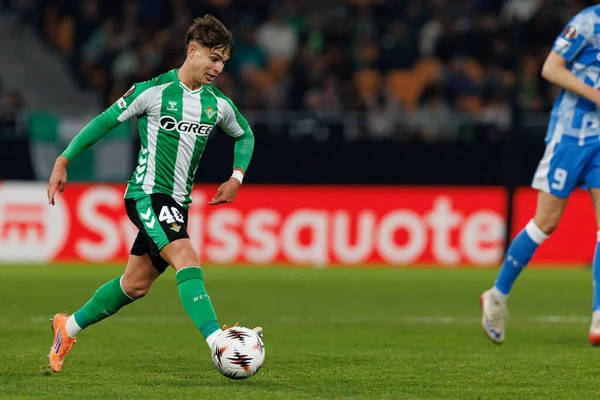 UEFA Avrupa Ligi maçında Real Betis Balompie ve FC Utrecht (Maciej Rogowski / Ball Raw Images) takımları arasında görülen Angel Ortiz)