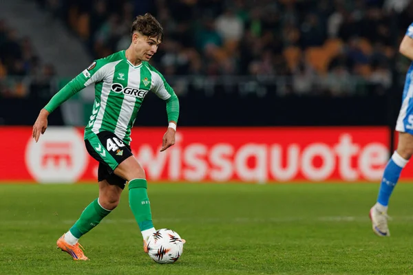 UEFA Avrupa Ligi maçında Real Betis Balompie ve FC Utrecht (Maciej Rogowski / Ball Raw Images) takımları arasında görülen Angel Ortiz)