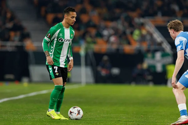 UEFA Avrupa Ligi maçında Real Betis Balompie ve FC Utrecht (Maciej Rogowski / Ball Raw Images) takımları arasında görüldü.)