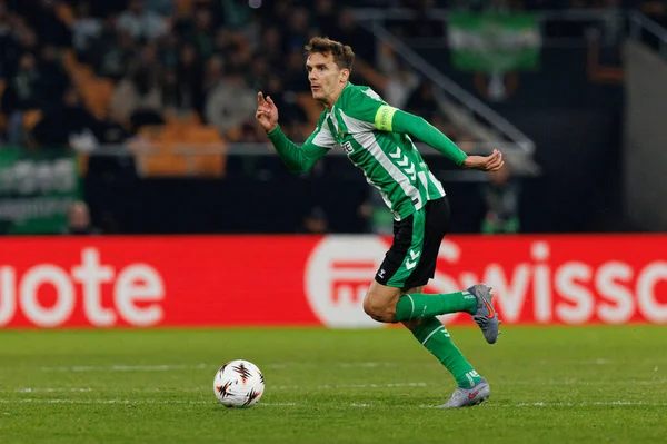 Diego Llorente, Real Betis Balompie ve FC Utrecht (Maciej Rogowski / Ball Raw Images) takımları arasında oynanan UEFA Avrupa Ligi maçında görüldü.)
