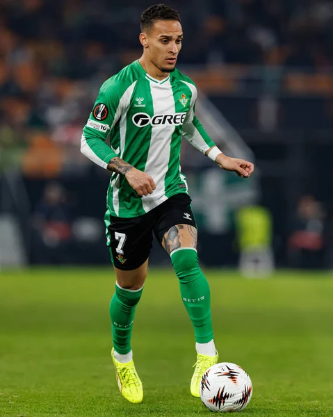 UEFA Avrupa Ligi maçında Real Betis Balompie ve FC Utrecht (Maciej Rogowski / Ball Raw Images) takımları arasında görüldü.)