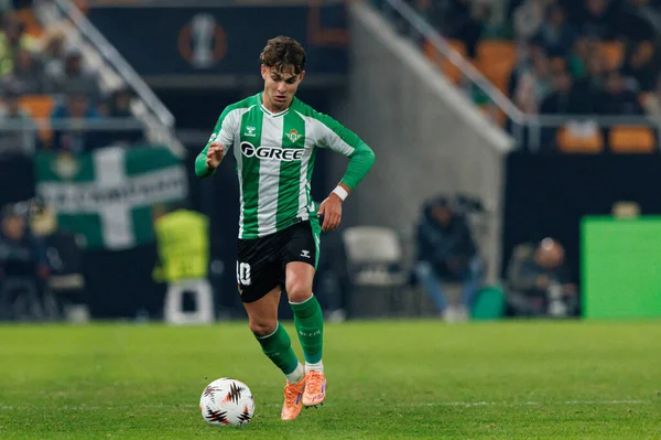 UEFA Avrupa Ligi maçında Real Betis Balompie ve FC Utrecht (Maciej Rogowski / Ball Raw Images) takımları arasında görülen Angel Ortiz)