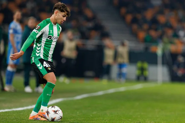 UEFA Avrupa Ligi maçında Real Betis Balompie ve FC Utrecht (Maciej Rogowski / Ball Raw Images) takımları arasında görülen Angel Ortiz)