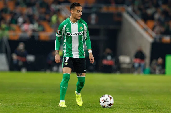 UEFA Avrupa Ligi maçında Real Betis Balompie ve FC Utrecht (Maciej Rogowski / Ball Raw Images) takımları arasında görüldü.)