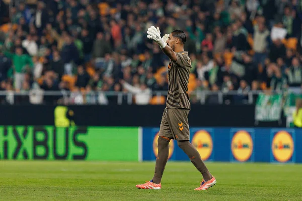 Alvaro Valles, Real Betis Balompie ve FC Utrecht (Maciej Rogowski / Ball Raw Images) takımları arasında oynanan UEFA Avrupa Ligi maçında görüldü.)