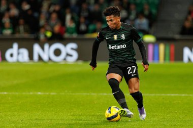 Alisson Santos  seen during Liga Portugal game between teams of Sporting CP and CF Estrela Amadora  at Estadio Jose Alvalade (Maciej Rogowski/Ball Raw Images)