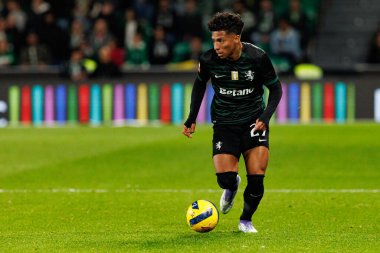 Alisson Santos  seen during Liga Portugal game between teams of Sporting CP and CF Estrela Amadora  at Estadio Jose Alvalade (Maciej Rogowski/Ball Raw Images)