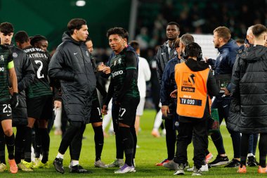 Alisson Santos  seen during Liga Portugal game between teams of Sporting CP and CF Estrela Amadora  at Estadio Jose Alvalade (Maciej Rogowski/Ball Raw Images)