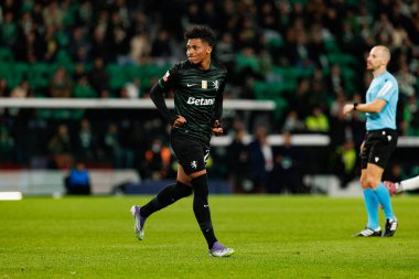 Alisson Santos  seen during Liga Portugal game between teams of Sporting CP and CF Estrela Amadora  at Estadio Jose Alvalade (Maciej Rogowski/Ball Raw Images)