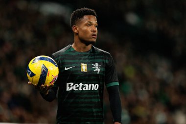 Geny Catamo  seen during Liga Portugal game between teams of Sporting CP and CF Estrela Amadora  at Estadio Jose Alvalade (Maciej Rogowski/Ball Raw Images)