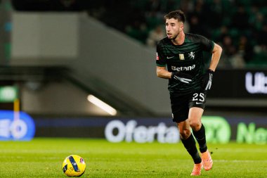 Goncalo Inacio  seen during Liga Portugal game between teams of Sporting CP and CF Estrela Amadora  at Estadio Jose Alvalade (Maciej Rogowski/Ball Raw Images)