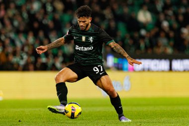 Luis Suarez  seen during Liga Portugal game between teams of Sporting CP and CF Estrela Amadora  at Estadio Jose Alvalade (Maciej Rogowski/Ball Raw Images)