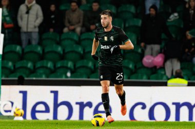 Goncalo Inacio, Liga Portekiz maçı sırasında Estadio Jose Alvalade (Maciej Rogowski / Ball Raw Images) takımları arasında Sporting CP ve CF Estrela Amadora arasında görüldü.)