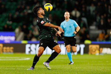 Luis Suarez, Liga Portekiz maçı sırasında Estadio Jose Alvalade 'de (Maciej Rogowski / Ball Raw Images) Sporting CP ve CF Estrela Amadora takımları arasında görüldü.)
