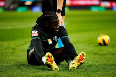 Estadio Jose Alvalade 'de (Maciej Rogowski / Ball Raw Images) Sporting CP ve CF Estrela Amadora takımları arasında oynanan Liga Portekiz maçı sırasında görülen Geovany Quenda)