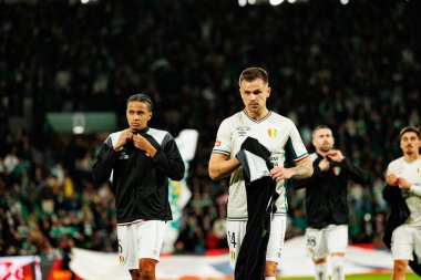 Bernardo Schappo, Liga Portekiz maçı sırasında Estadio Jose Alvalade 'de (Maciej Rogowski / Ball Raw Images) Sporting CP ve CF Estrela Amadora takımları arasında görüldü.)