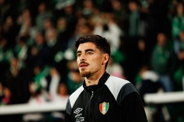 Paulo Moreira, Liga Portekiz maçı sırasında Estadio Jose Alvalade 'de Sporting CP ve CF Estrela Amadora (Maciej Rogowski / Ball Raw Images) takımları arasında görüldü.)