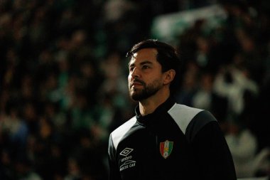 Liga Portekiz maçı sırasında Estadio Jose Alvalade 'de CF Estrela Amadora (Maciej Rogowski / Ball Raw Images) takımları arasında Renan Ribeiro görüldü.)