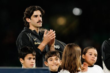 Francisco Trincao, Liga Portekiz maçı sırasında Estadio Jose Alvalade 'de Sporting CP ve CF Estrela Amadora (Maciej Rogowski / Ball Raw Images) takımları arasında görüldü.)