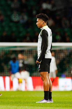 Alisson Santos, Liga Portekiz maçı sırasında Estadio Jose Alvalade 'de (Maciej Rogowski / Ball Raw Images) Sporting CP ve CF Estrela Amadora takımları arasında görüldü.)