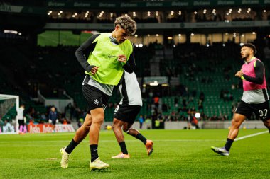 Maximiliano Araujo  seen during Liga Portugal game between teams of Sporting CP and CF Estrela Amadora  at Estadio Jose Alvalade (Maciej Rogowski/Ball Raw Images)