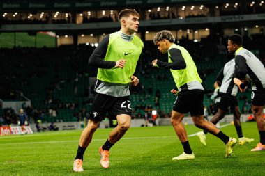 Ivan Fresneda, Liga Portekiz maçı sırasında Estadio Jose Alvalade 'de (Maciej Rogowski / Ball Raw Images) Sporting CP ve CF Estrela Amadora takımları arasında görüldü.)