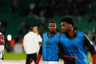 Sidny Lopes Cabral, Liga Portekiz maçı sırasında Estadio Jose Alvalade (Maciej Rogowski / Ball Raw Images) takımları arasında Sporting CP ve CF Estrela Amadora arasında görüldü.)