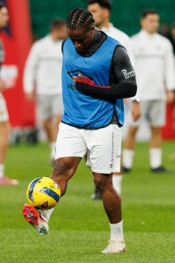   Jovane Cabral, Liga Portekiz maçı sırasında Estadio Jose Alvalade 'de Sporting CP ve CF Estrela Amadora (Maciej Rogowski / Ball Raw Images) takımları arasında görüldü.)