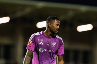 Ricardo Batista, Liga Portekiz maçında Estadio Belediyesi Rio Maior 'da Casa Pia ve FC Alverca takımları arasında görüldü (Maciej Rogowski / Ball Raw Images)