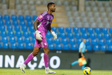Ricardo Batista, Liga Portekiz maçında Estadio Belediyesi Rio Maior 'da Casa Pia ve FC Alverca takımları arasında görüldü (Maciej Rogowski / Ball Raw Images)